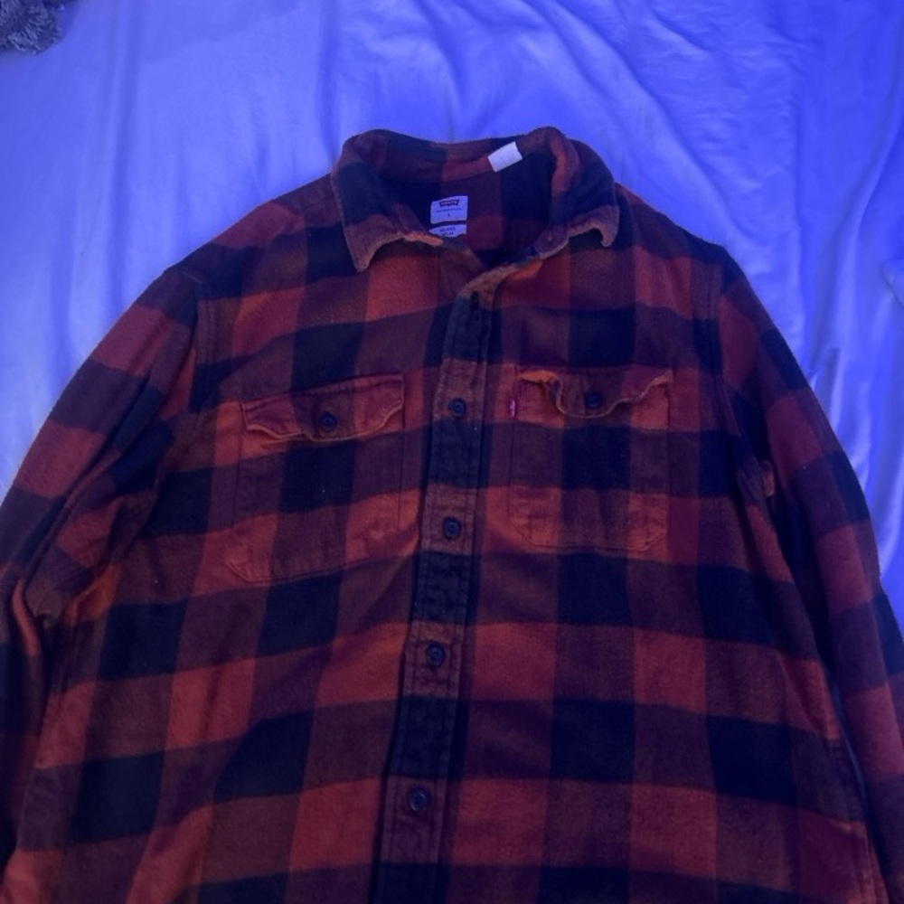 Levi’s plaid relaxed jacket